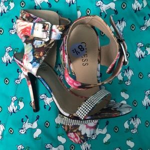 Floral Heels by GUESS